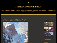 Tablet Screenshot of jamesmcoulter.com